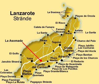 Strände von Lanzarote